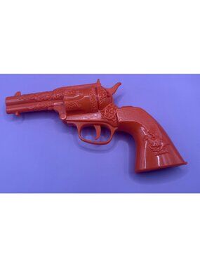 Wild West Toy Colt Revolver Orange Replacement Marked Dragon 1 Makes Sounds!